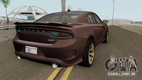 Dodge Charger Hellcat 2015 para GTA San Andreas