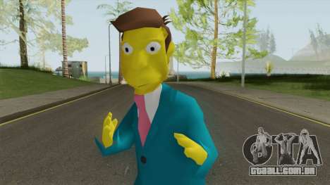 Seymour Skinner - Simpsons Hit and Run para GTA San Andreas