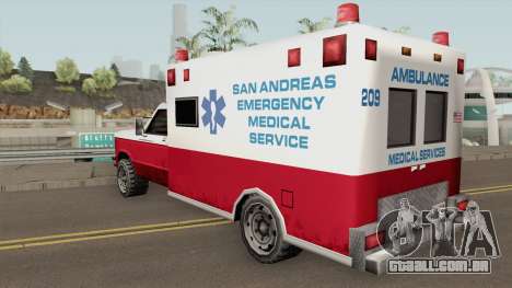 Ambulance From 70s para GTA San Andreas