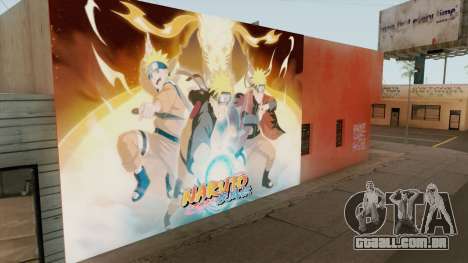 Naruto Shippuden Wall para GTA San Andreas