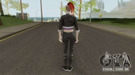 Skin From Amazing Player Female Mod para GTA San Andreas