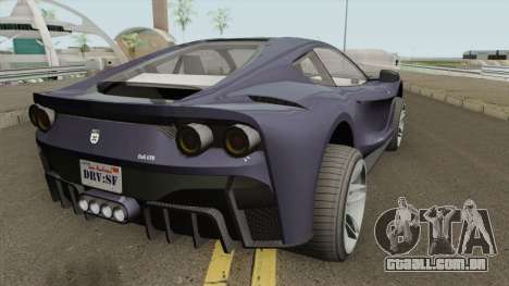 Grotti Itali GTO (812 Superfast Style) GTA V IVF para GTA San Andreas