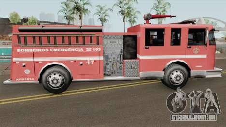Firetruk Bombeiros SP (MG) para GTA San Andreas