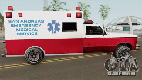 Ambulance From 70s para GTA San Andreas