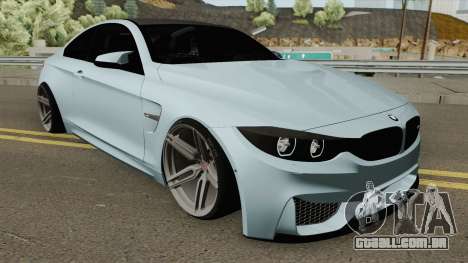 BMW M4 2014 SlowDesign (Black Wheels) para GTA San Andreas