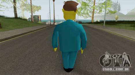 Seymour Skinner - Simpsons Hit and Run para GTA San Andreas