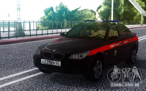 BMW M5 E60 o Comitê de Investigação da rússia para GTA San Andreas