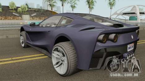 Grotti Itali GTO (812 Superfast Style) GTA V IVF para GTA San Andreas