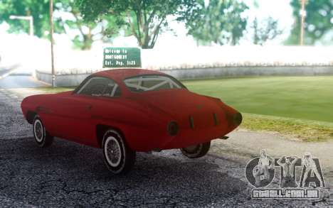Fiat 8V Supersonic para GTA San Andreas
