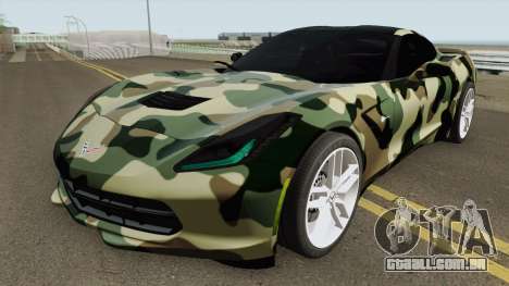 Chevrolet Corvette C7 (Army Style) para GTA San Andreas