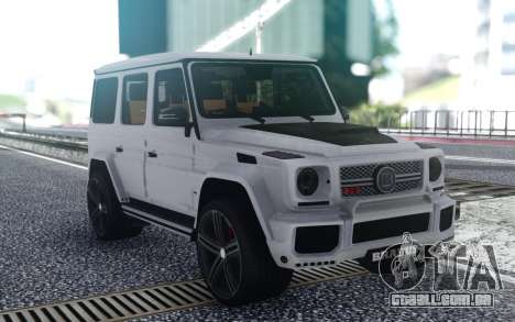 Mercedes-Benz G700 Brabus Widestar para GTA San Andreas