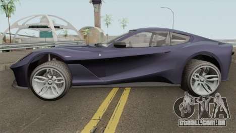 Grotti Itali GTO (812 Superfast Style) GTA V IVF para GTA San Andreas