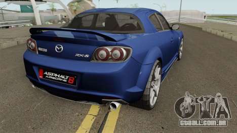 Mazda RX-8 2011 para GTA San Andreas