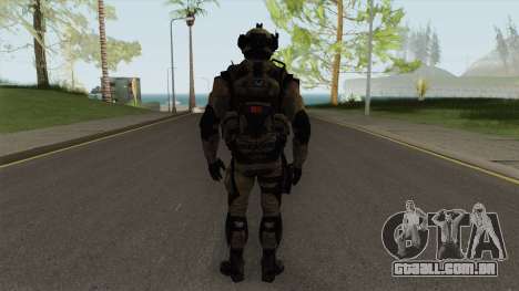 Stormtrooper From Squad Night Tiger (Warface) para GTA San Andreas