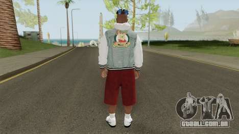 Skin Random 124 (Outfit XXXTenatcion) para GTA San Andreas