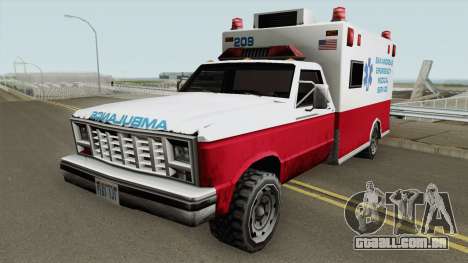 Ambulance From 70s para GTA San Andreas