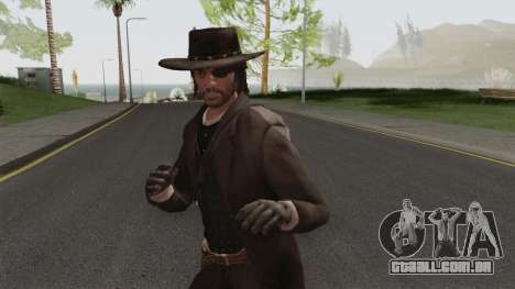 John Marston Deadly Assassin Outfit From RDR 2 para GTA San Andreas