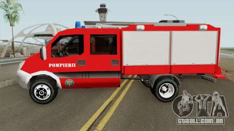 Iveco Daily Mk4 - Autospeciala Pompieri 2008 para GTA San Andreas