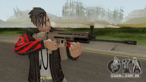 SCAR-L HQ para GTA San Andreas