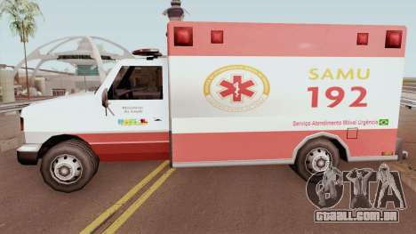 Ambulance TCGTABR para GTA San Andreas