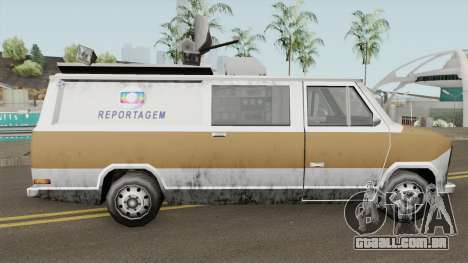 Newsvan Van Reportagem (Emissoras BR) TCGTABR para GTA San Andreas