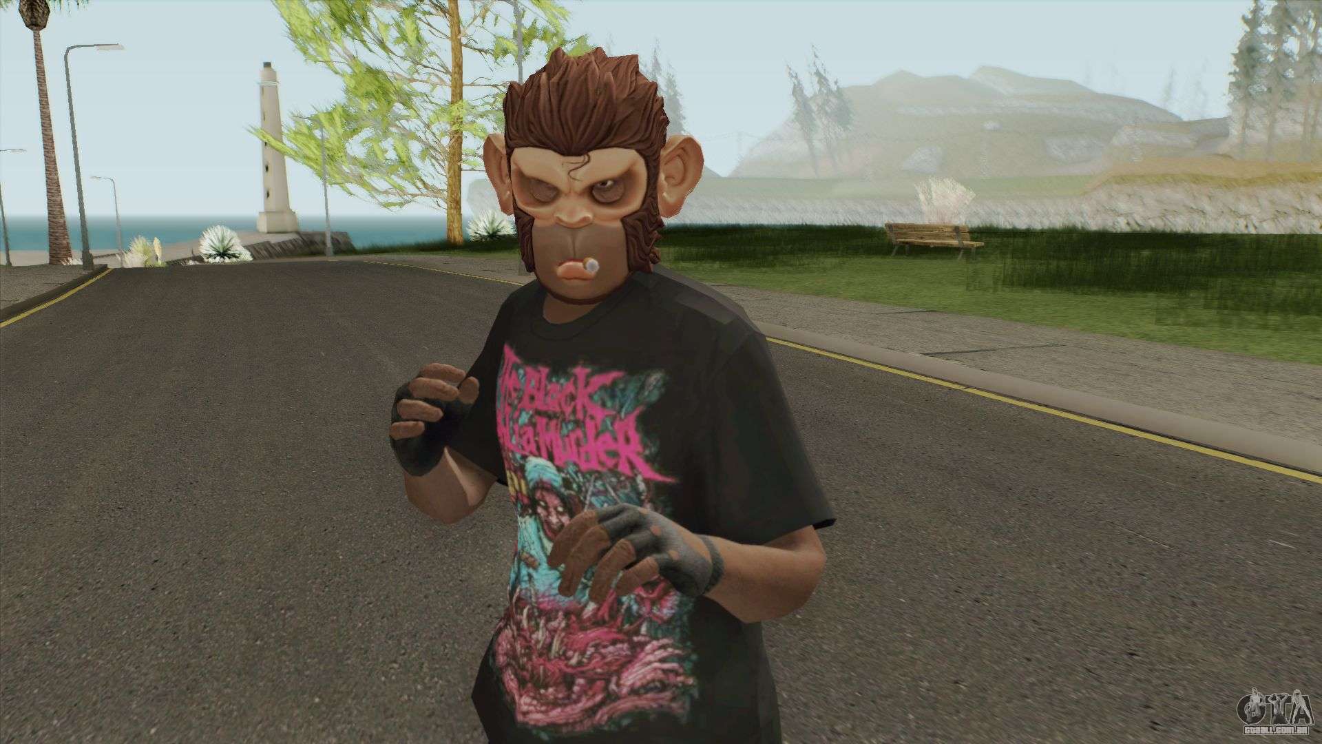 Gta 5 маска обезьяны фото 17