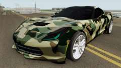 Chevrolet Corvette C7 (Army Style) para GTA San Andreas