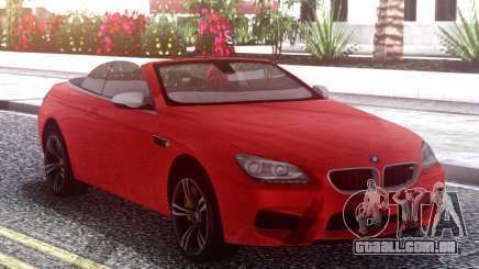 BMW M6 F12 Red para GTA San Andreas