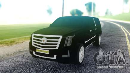 Cadillac Escalade Pure Black para GTA San Andreas