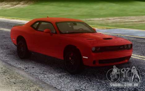 Dodge Hellcat Stock para GTA San Andreas