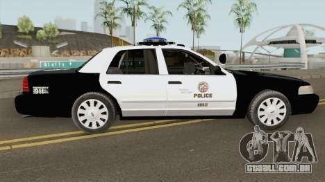 Ford Crown Victoria Police Interceptor LAPD 2011 para GTA San Andreas