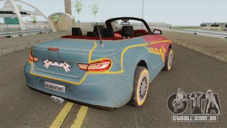 ROS Rosy Comet Car para GTA San Andreas