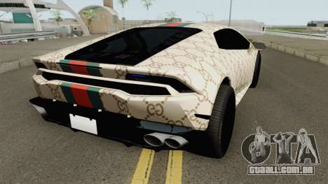 Lamborghini Huracan 2014 (Gucci Style) para GTA San Andreas