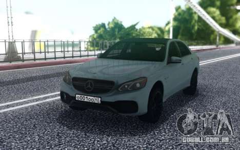 Mercedes-Benz AMG E63 4MATIC Sedan para GTA San Andreas