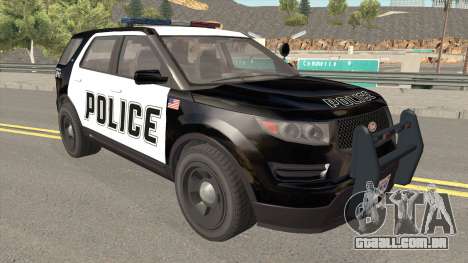 Vapid Police Cruiser Utility GTA V para GTA San Andreas