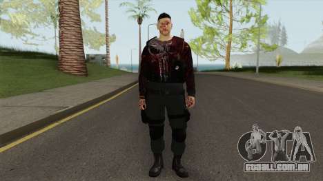 The Punisher V3 (Blood Retextured V2) para GTA San Andreas