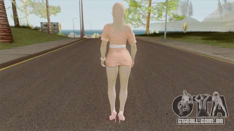 White Girl Heat Kasumi DoA para GTA San Andreas