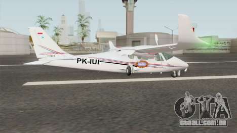 Bandung Pilot Academy Tecnam P2006T para GTA San Andreas