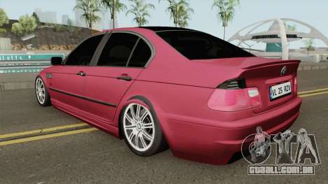 BMW E46 Romania para GTA San Andreas