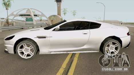 Aston Martin DB9 Low Poly para GTA San Andreas