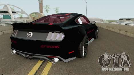 Ford Mustang GT Liberty Walk 2015 para GTA San Andreas