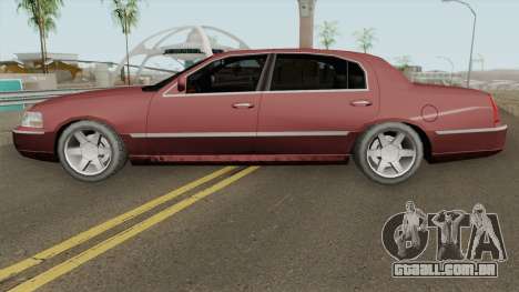 Lincoln Town Car (SA Style) 2011 para GTA San Andreas