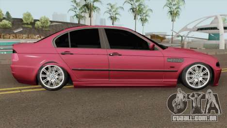 BMW E46 Romania para GTA San Andreas