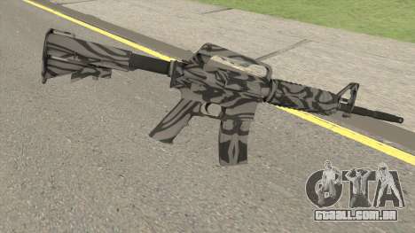 CS:GO M4A1 (Zebra Dark Skin) para GTA San Andreas