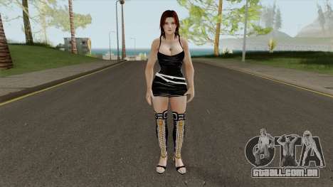 Tina Slutty Dress para GTA San Andreas