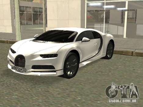 Bugatti Chiron Winter Edition para GTA San Andreas