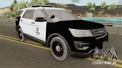 Ford Explorer Police Interceptor LAPD 2017 para GTA San Andreas