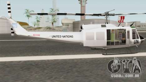 Bell UH-1 Huey United Nations para GTA San Andreas