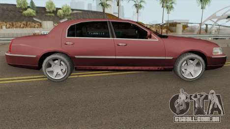 Lincoln Town Car (SA Style) 2011 para GTA San Andreas