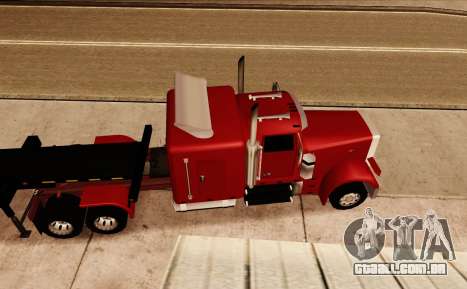 Peterbilt 359 SA Style para GTA San Andreas